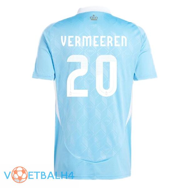 België (VERMEEREN 20) uit voetbal jersey blauw 2024/2025