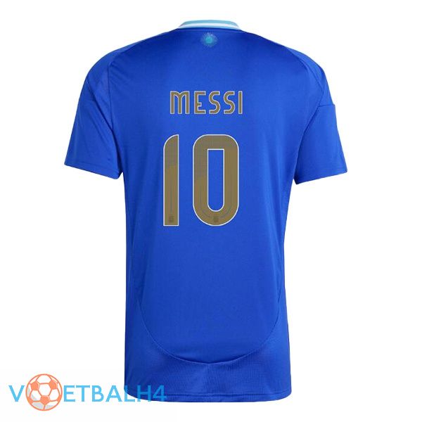 Argentinië (MESSI 10) uit voetbal jersey blauw 2024/2025