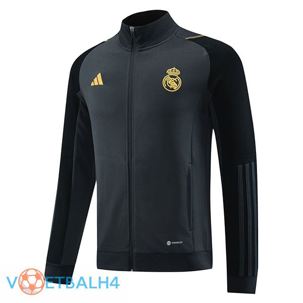 Real Madrid trainingsjack grijs 2024/2025