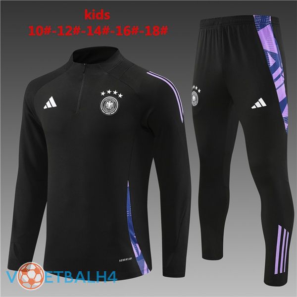 Duitsland kinderen kit trainingspakzwart 2024/2025