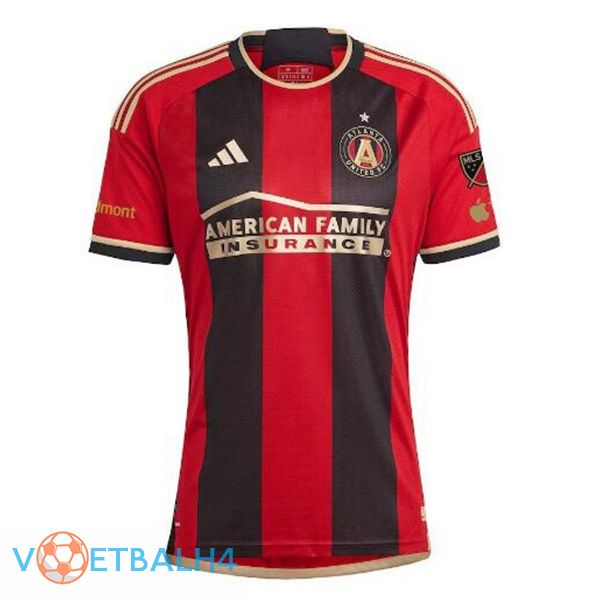 Atlanta United voetbal jersey thuis rood zwart 2024/2025