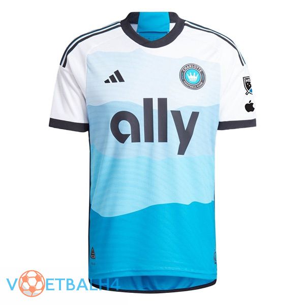 Charlotte FC voetbal jersey thuis blauw wit 2024/2025