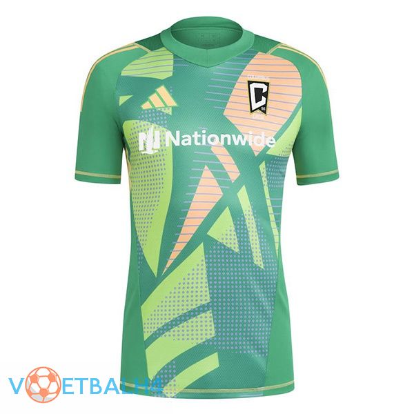 Columbus Crew doelman voetbal jersey groente 2024/2025