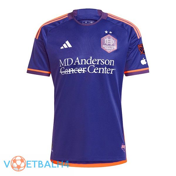 Houston Dynamo voetbal jersey uit paars 2024/2025