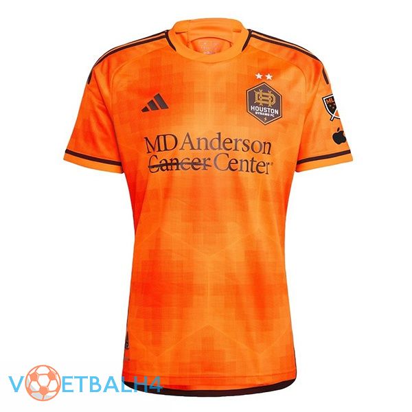 Houston Dynamo voetbal jersey thuis geel 2024/2025