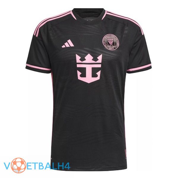 Inter Miami CF voetbal jersey uit zwart 2024/2025