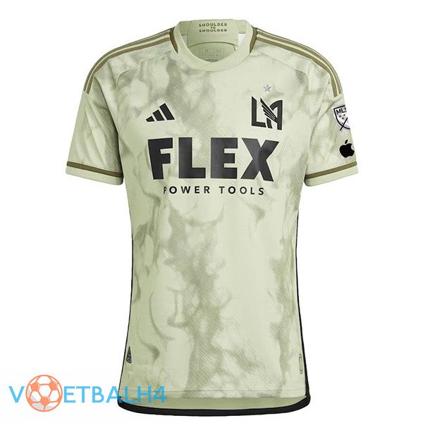 Los Angeles FC voetbal jersey uit geel 2024/2025