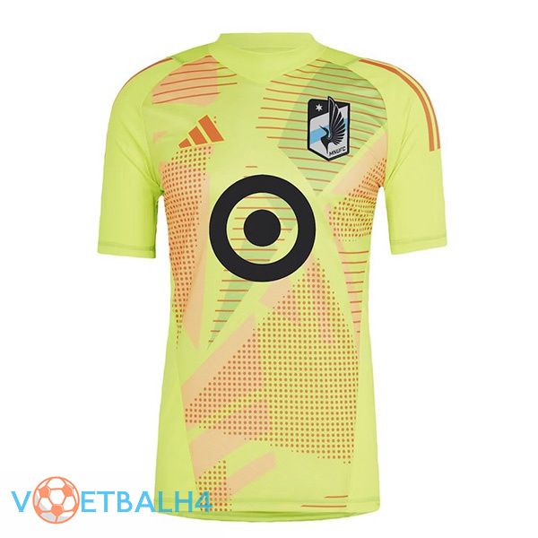 Minnesota United doelman voetbal jersey geel 2024/2025