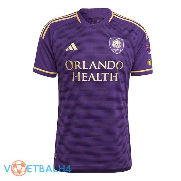 Orlando City SC voetbal jersey thuis paars 2024/2025