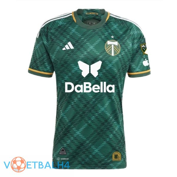 Portland Timbers voetbal jersey thuis groente 2024/2025