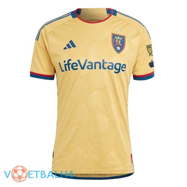 Real Salt Lake voetbal jersey uit blauw geel 2024/2025