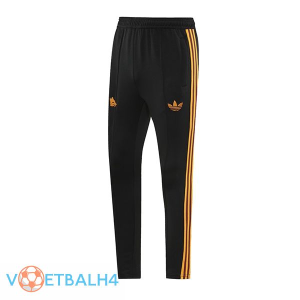 AS Roma Training broek zwart 2024/2025