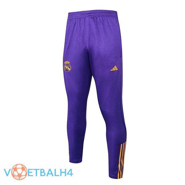 Real Madrid Training broek paars 2024/2025