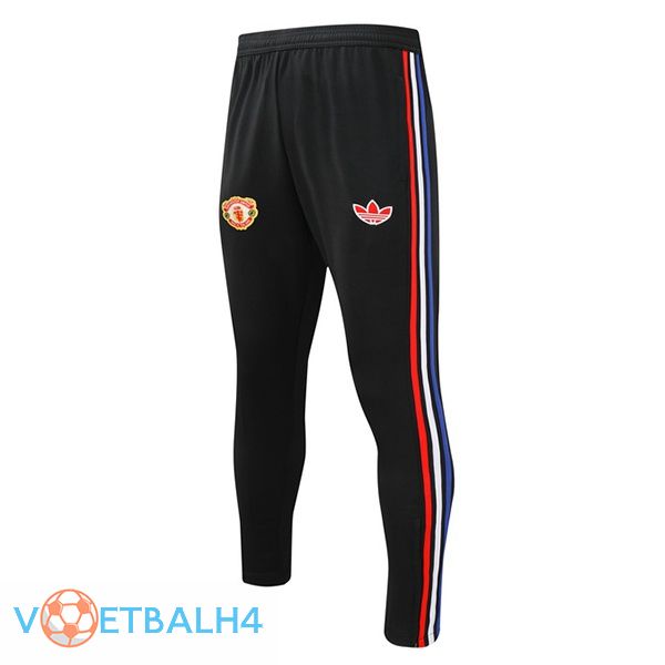 Manchester United Training broek zwart 2024/2025