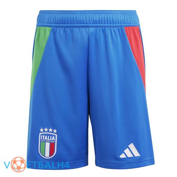 Italië uit voetbal korte broek blauw 2024/2025