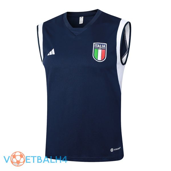 Italië voetbal Vest blauw koninklijk 2024/2025