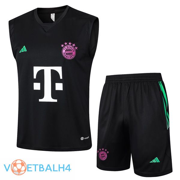 Bayern Munich voetbal Vest + korte broek zwart 2024/2025