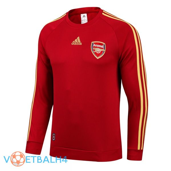 Arsenal Training Sweatshirt rood 2021-2022