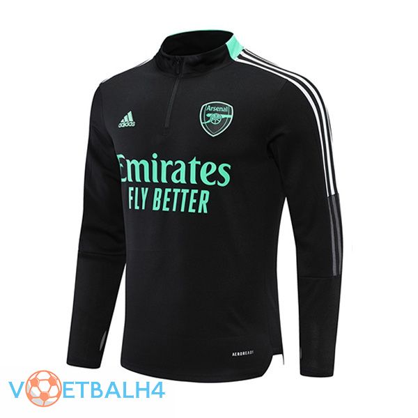 Arsenal Training Sweatshirt zwart 2021-2022