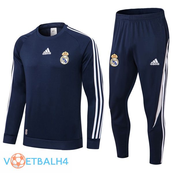 Real Madrid blauw koninklijk trainingspak 2021-2022