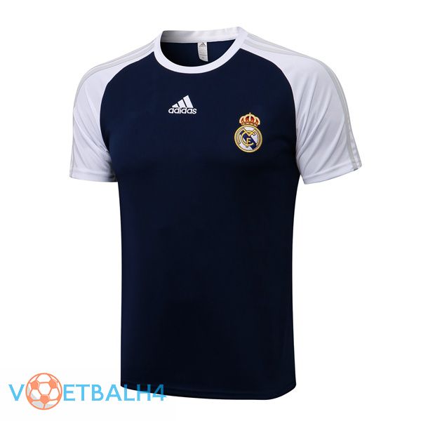 Real Madrid Training T-Shirts blauw koninklijk wit 2021-2022