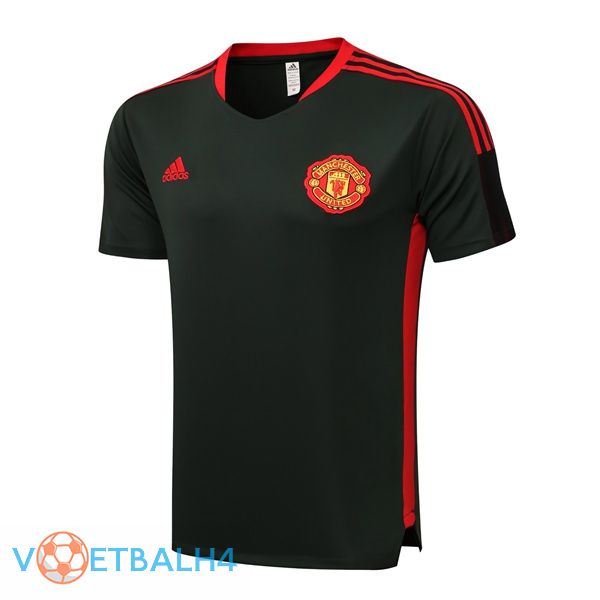 Manchester United Training T-Shirts Dark groente 2021-2022