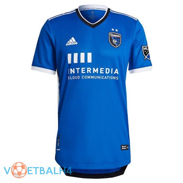 San Jose Earthquakes thuis jerseys blauw 2022