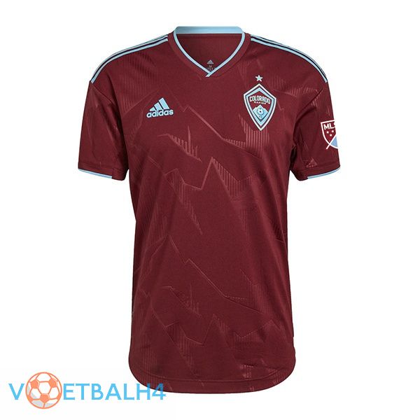 Colorado Rapids thuis jerseys rood 2022