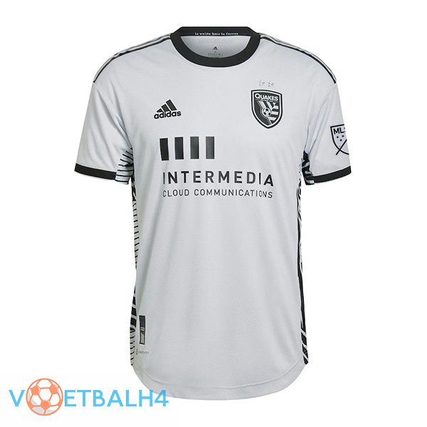 San Jose Earthquakes uit jerseys grijs 2022