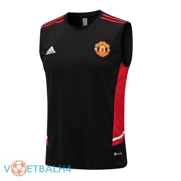 Manchester United zwart voetbal Vest 2022-2023