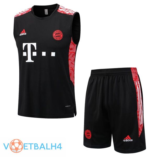 Bayern Munich voetbal Vest + korte broek zwart 2022-2023