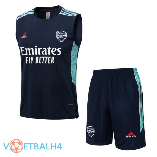 Arsenal voetbal Vest + korte broek koninklijk blauwe 2022/2023