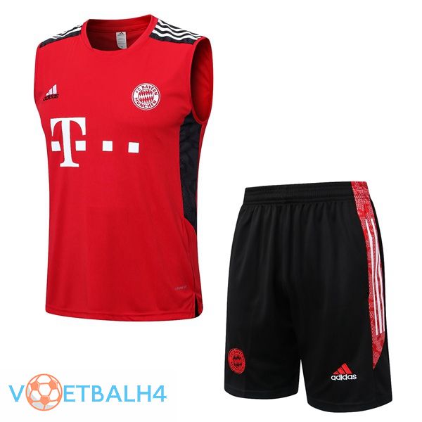 Bayern Munich voetbal Vest + korte broek rood 2022/2023