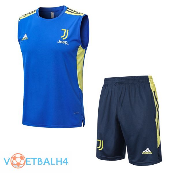 Juventus voetbal Vest + korte broek blauw 2022/2023