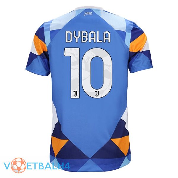 Juventus (DYBALA 10) jersey vierde blauw 2021/2022