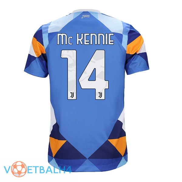 Juventus (MCKENNIE 14) jersey vierde blauw 2021/2022