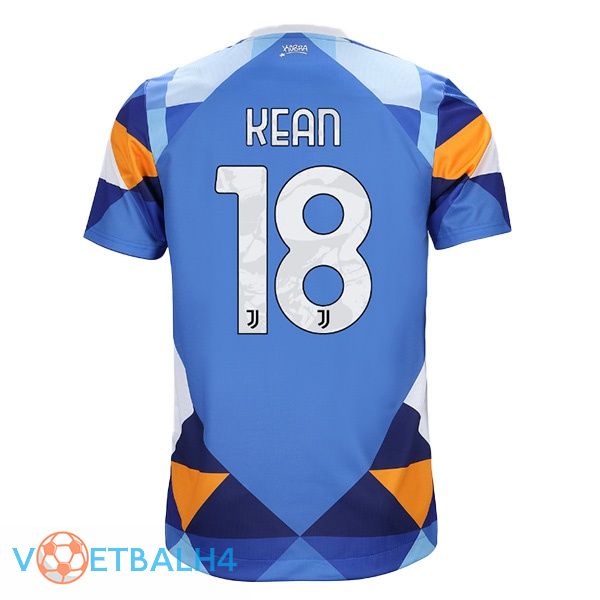 Juventus (KEAN 18) jersey vierde blauw 2021/2022