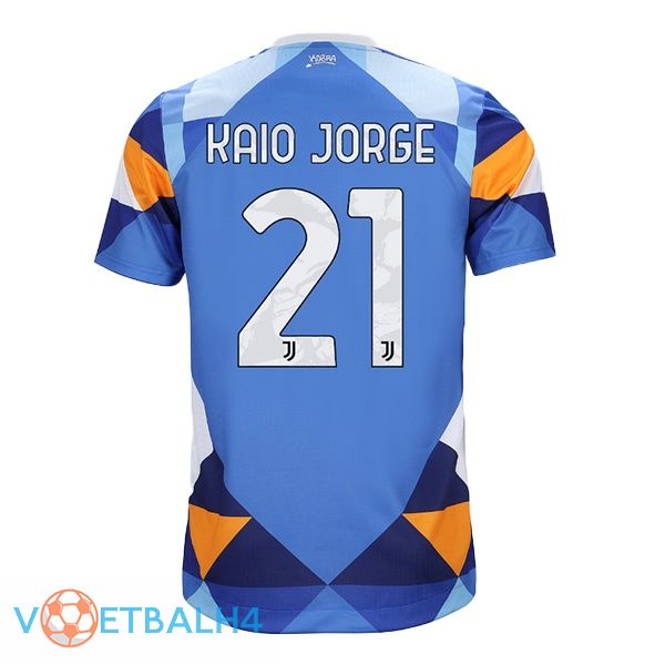 Juventus (KAIO JORGE 21) jersey vierde blauw 2021/2022