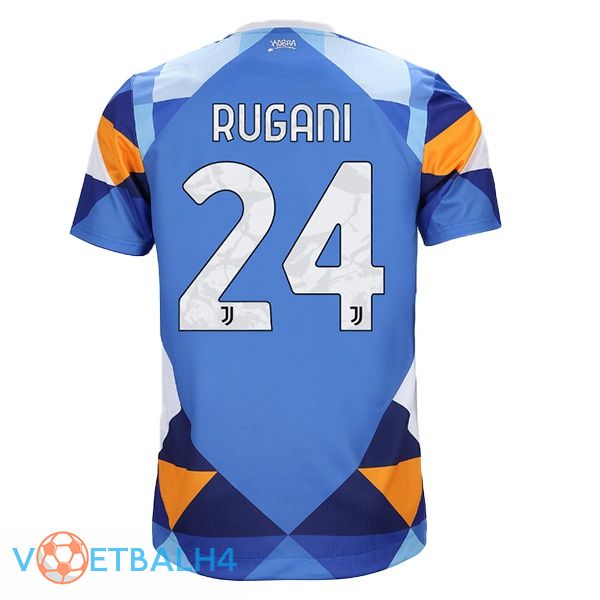 Juventus (RUGANI 24) jersey vierde blauw 2021/2022