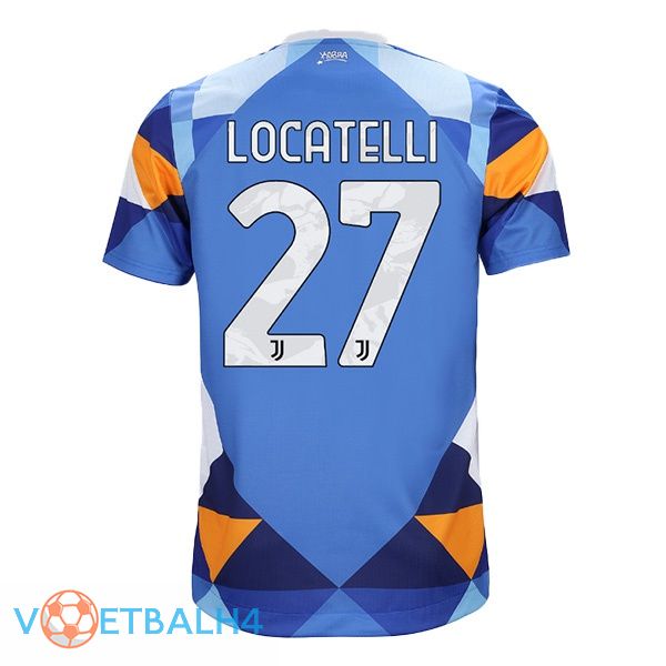 Juventus (LOCATELLI 27) jersey vierde blauw 2021/2022