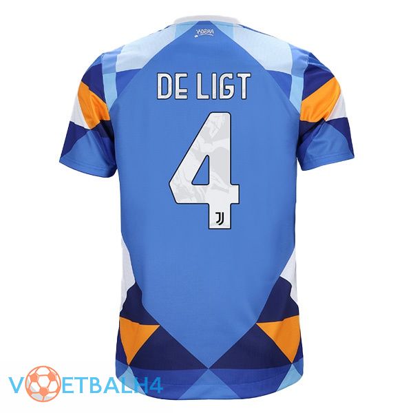 Juventus (DE LIGT 4) jersey vierde blauw 2021/2022