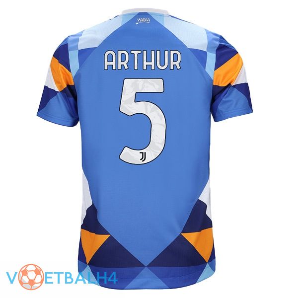 Juventus (ARTHUR 5) jersey vierde blauw 2021/2022