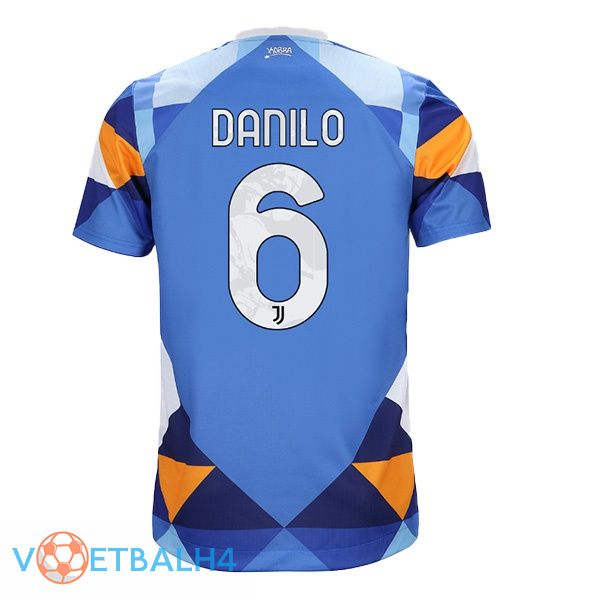 Juventus (DANILO 6) jersey vierde blauw 2021/2022