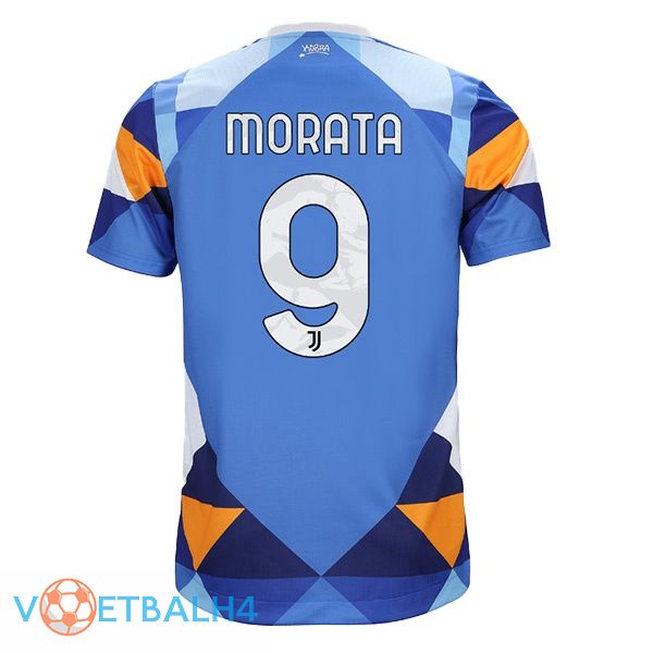 Juventus (MORATA 9) jersey vierde blauw 2021/2022