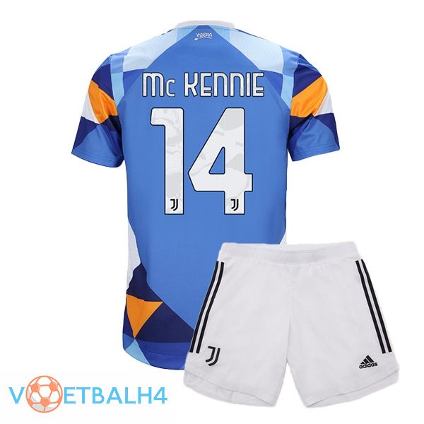 Juventus (MCKENNIE 14) jersey kinderen vierde blauw 2021/2022