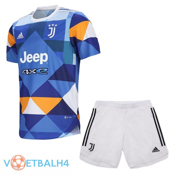 Juventus jersey kinderen vierde blauw 2021/2022