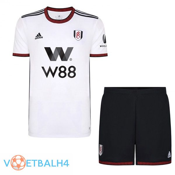 Fulham FC kinderen voetbal jersey thuis wit 2022/2023