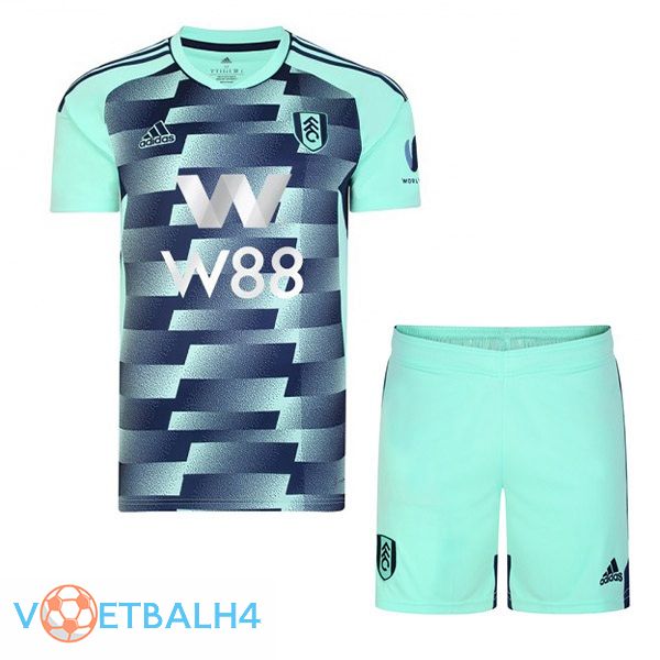 Fulham FC kinderen voetbal jersey uit Cyan 2022/2023