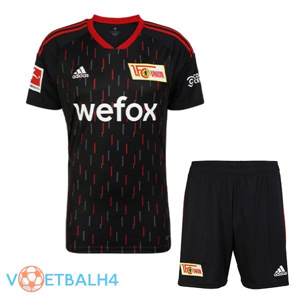 Union Berlin kinderen voetbal jersey derde zwart 2022/2023