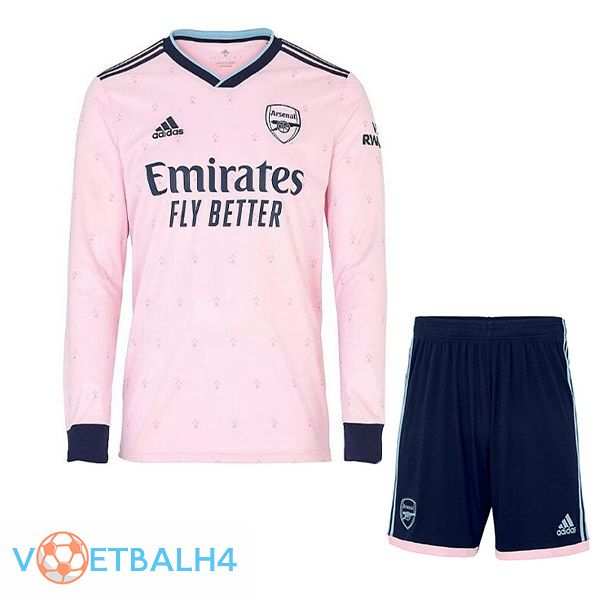 Arsenal kinderen voetbal jersey doelman lange mouwblauw 2022/2023